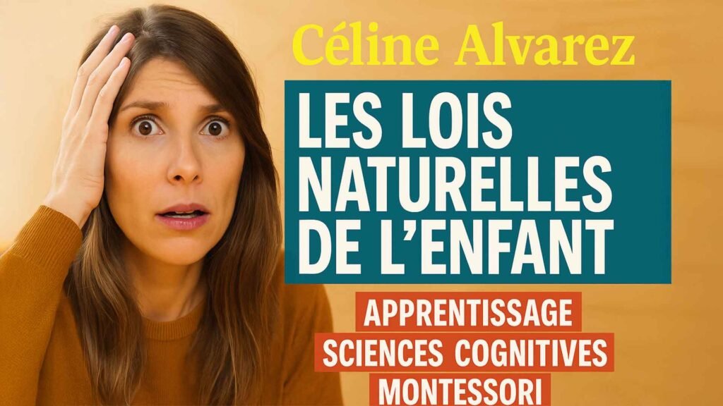 Podcast sur les lois naturelles de l'enfant de Céline Alvarez www.podcastalivreouvert.fr