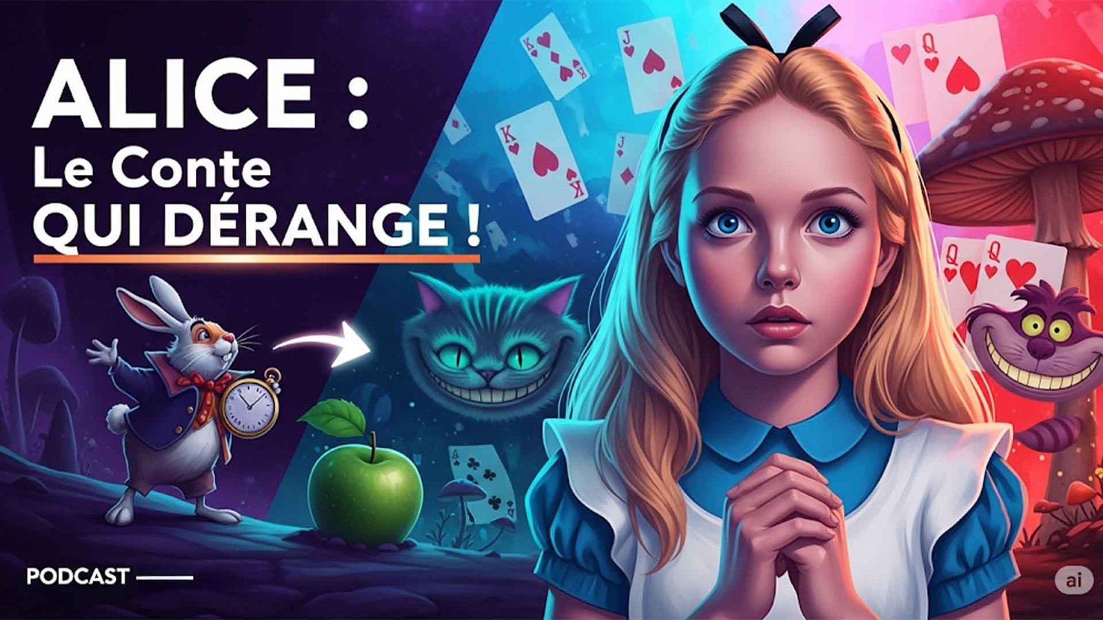 Alice au pays des merveilles, de Lewis Carroll (1865)