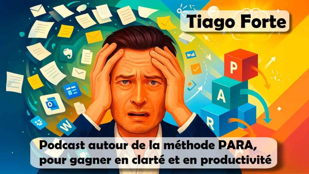 podcast la méthode para de tiago Forte www.podcastalivreouvert.fr