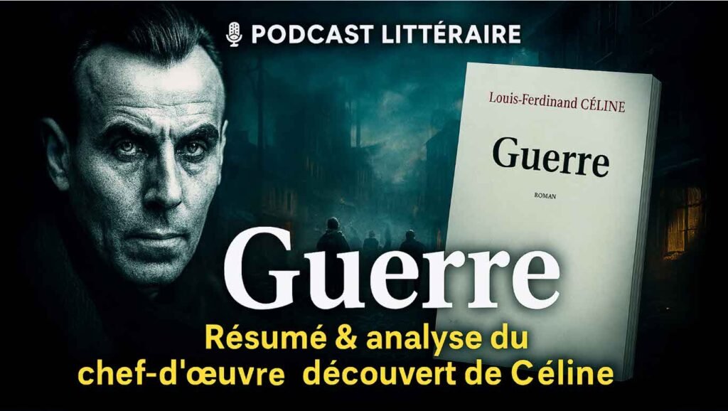 Illustration de l'article : Guerre, le roman de Céline découvert 60 ans après sa mort