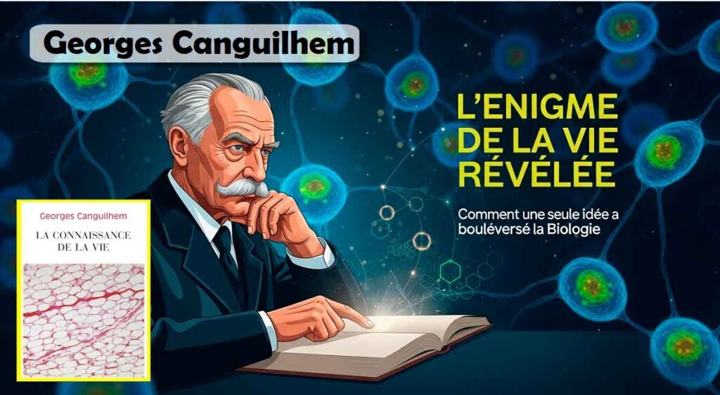 podcast la connaissance de la vie de Georges Canguilhem www.podcastalivreouvert.fr