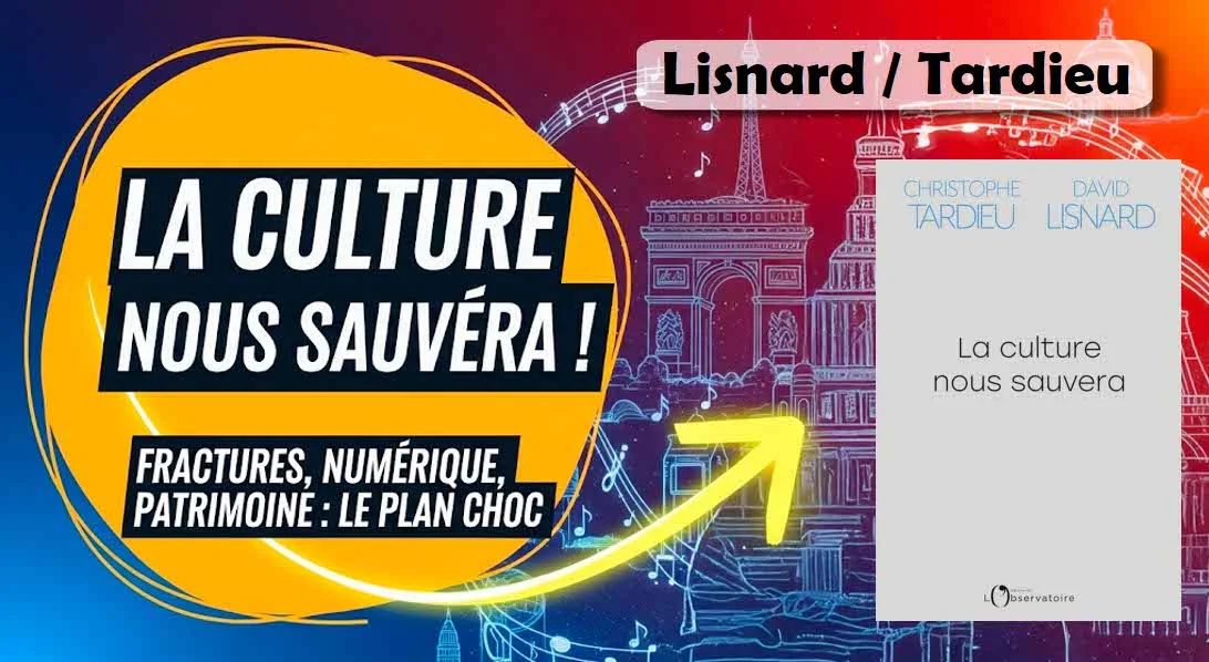 la culture nous sauvera de Lisnard et Tardieu, www.podcastalivreouvert.fr