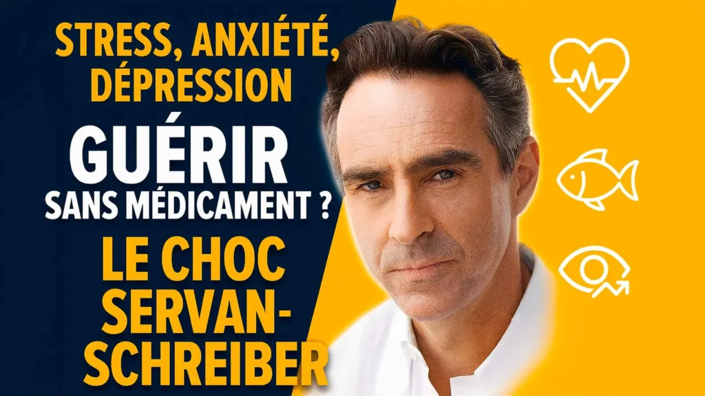 Illustration de l'article : Guérir le stress, l’anxiété, la dépression sans médicaments, ni psychanalyse, de David Servan-Sch