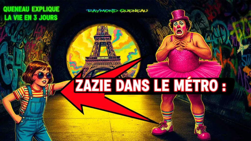 zazie dans le métro de queneau (podcast) www.podcastalivreouvert.fr
