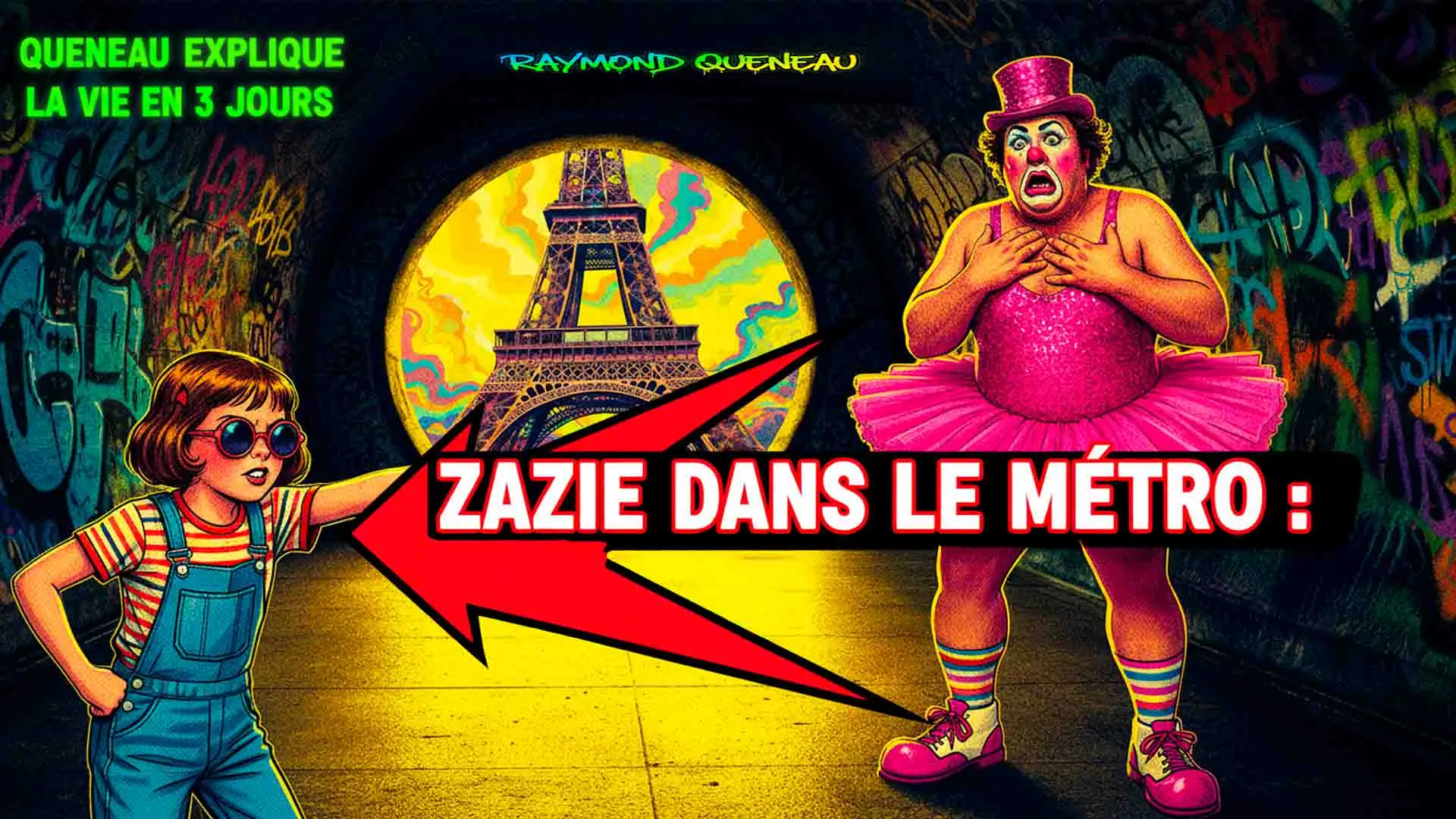 Zazie dans le métro de Raymond Queneau (1959)