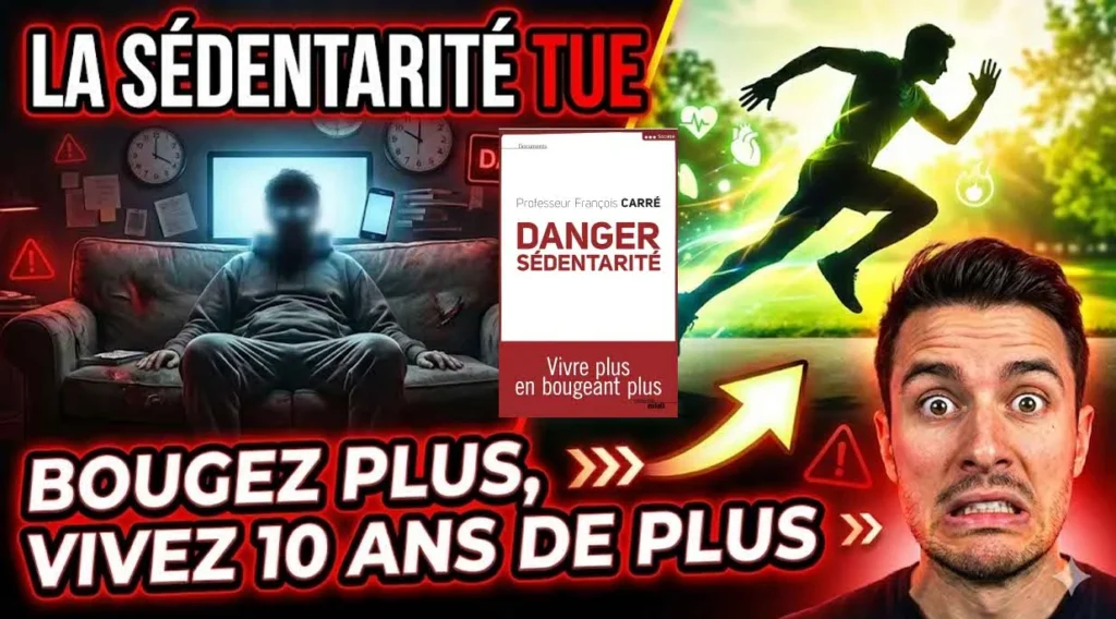 danger sédentarité de François Carré www.podcastalivreouvert.fr