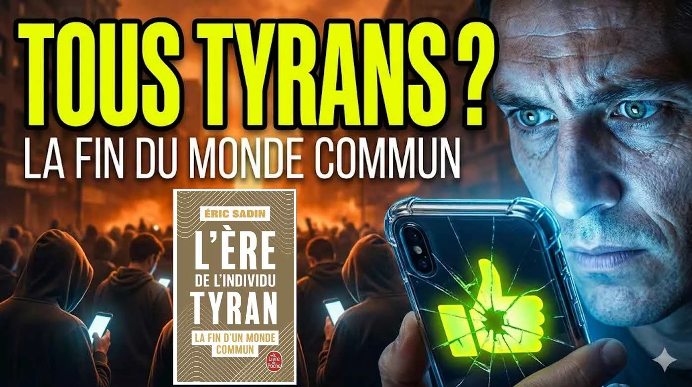 L&rsquo;ère de l&rsquo;individu tyran, d&rsquo;Eric Sadin
