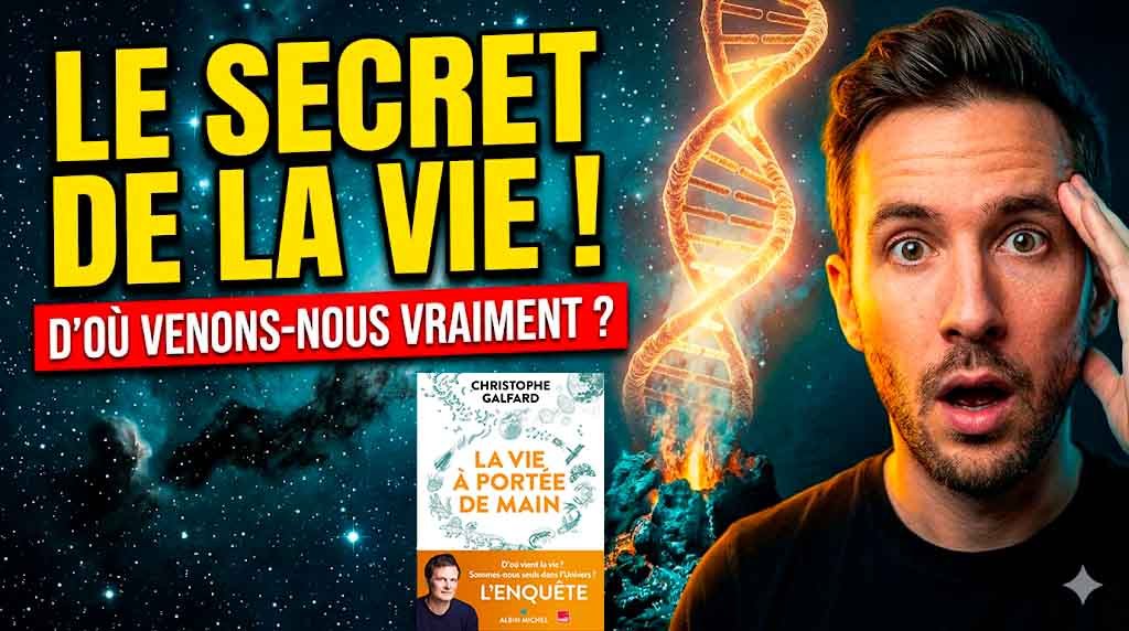🌌 D&rsquo;où vient la vie ? Résumé de « La vie à portée de main » de Christophe Galfard