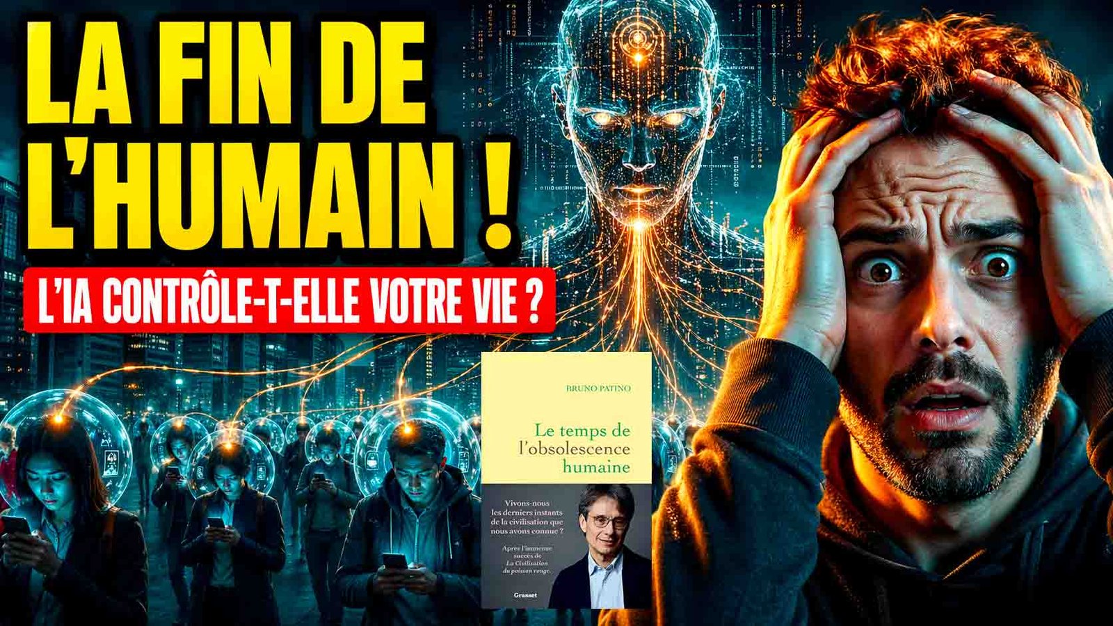 🤖 Sommes-nous déjà obsolètes ? Résumé de « Le Temps de l&rsquo;Obsolescence Humaine » de Bruno Patino