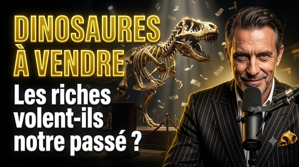 🦖 « Jurassic Fric » : pourquoi les milliardaires s&rsquo;arrachent les dinosaures de Pauline Lallement