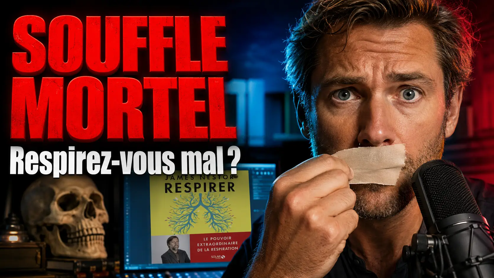 🌬️ « Respirer » de James Nestor : le pouvoir extraordinaire d&rsquo;un souffle mal maîtrisé