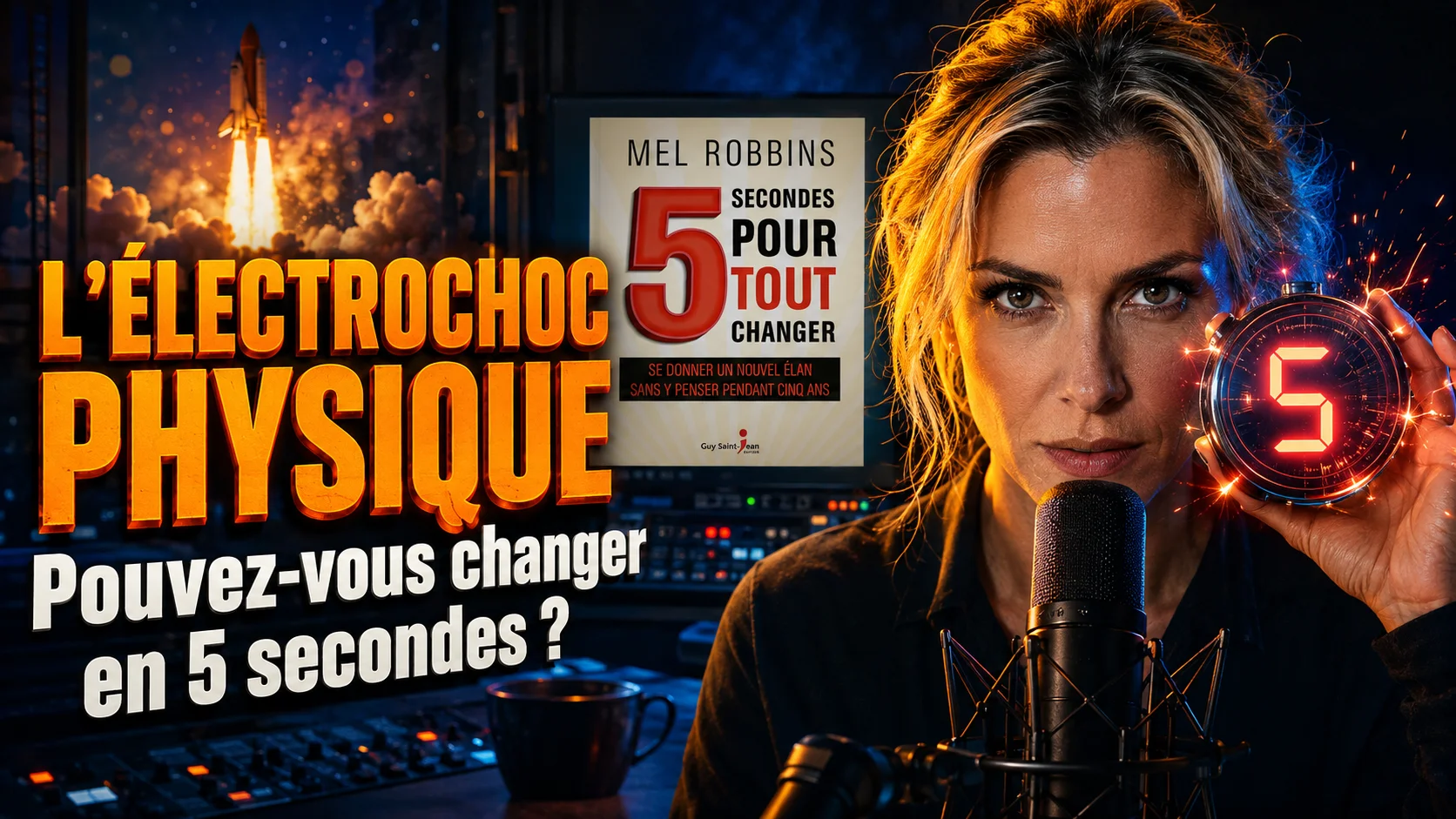 🚀 « 5 secondes pour tout changer » de Mel Robbins : la règle qui muscle le courage au quotidien