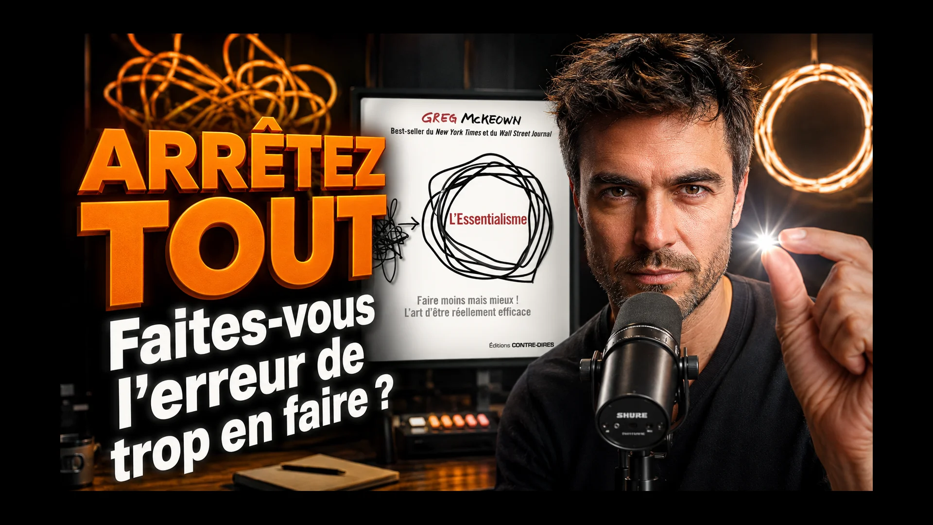 🎯 « Essentialism » de Greg McKeown : la méthode pour faire moins mais mieux et reprendre le contrôle de sa vie