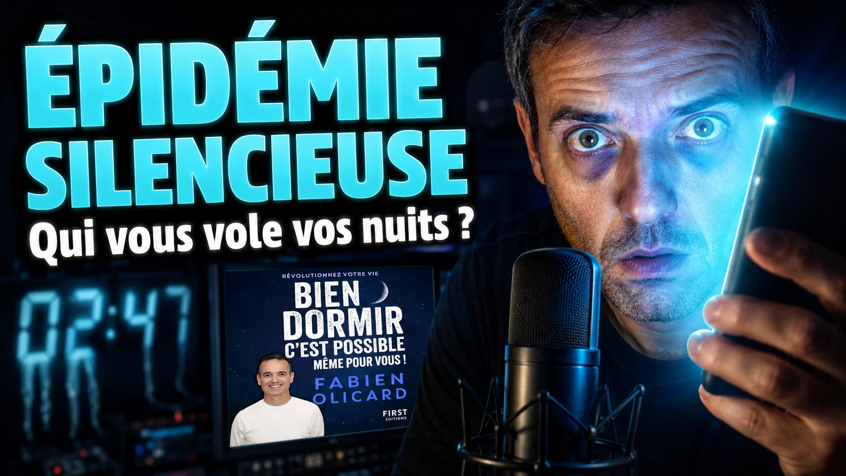 😴 « Bien dormir c&rsquo;est possible, même pour vous ! » de Fabien Olicard : le guide pour sauver vos nuits
