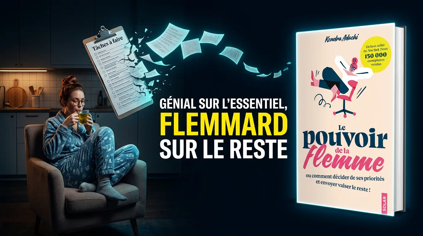 Le pouvoir de la flemme: ou comment décider de ses priorités et envoyer valser le reste !