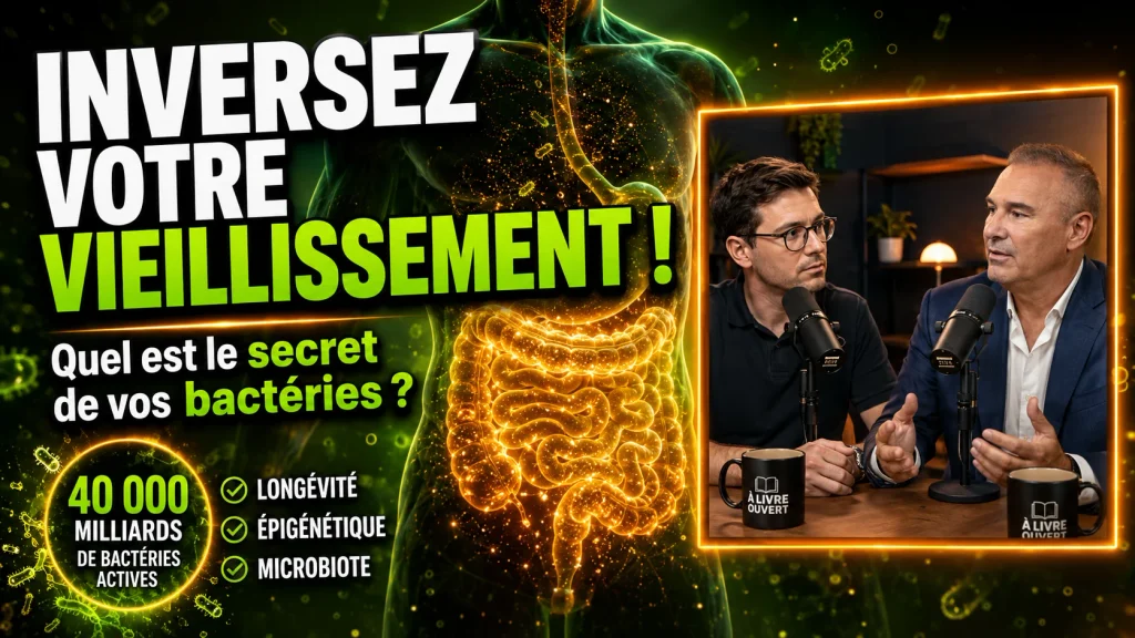 Couverture du livre "Vivez 100 ans grâce à votre microbiote" de William Berrebi, éditions HarperCollins
